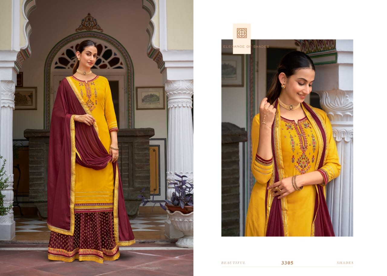 rangoon kessi apsara vol 6 rayon new and modern style top bottom and dupatta catalog