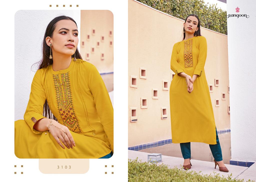 rangoon kessi park vol 3 rayon new and modern style top bottom and dupatta catalog