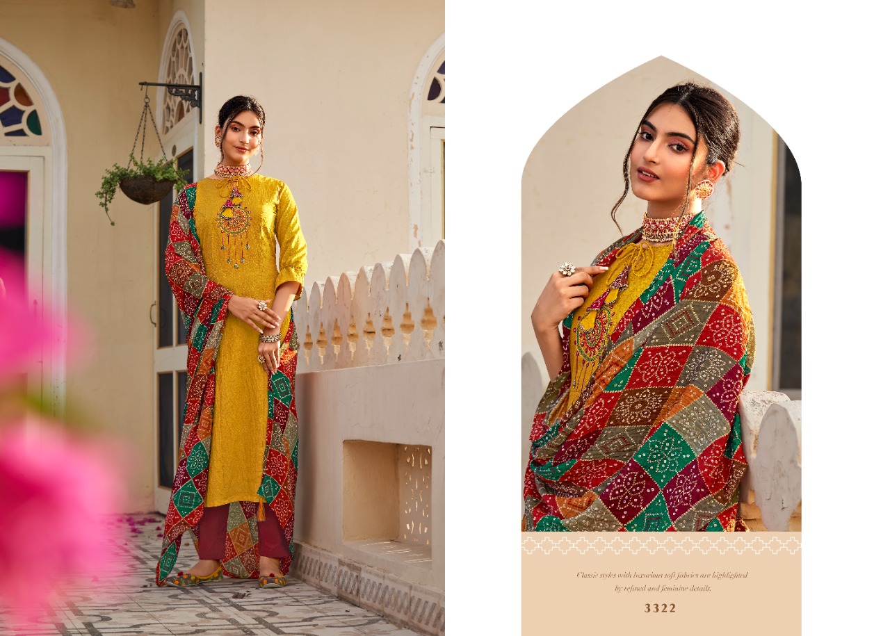 rangoon kessi ramjat muslin astonishing look top Bottom with dupatta catalog