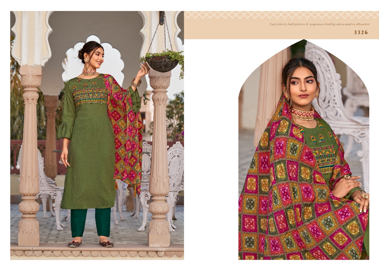 rangoon kessi ramjat muslin astonishing look top Bottom with dupatta catalog