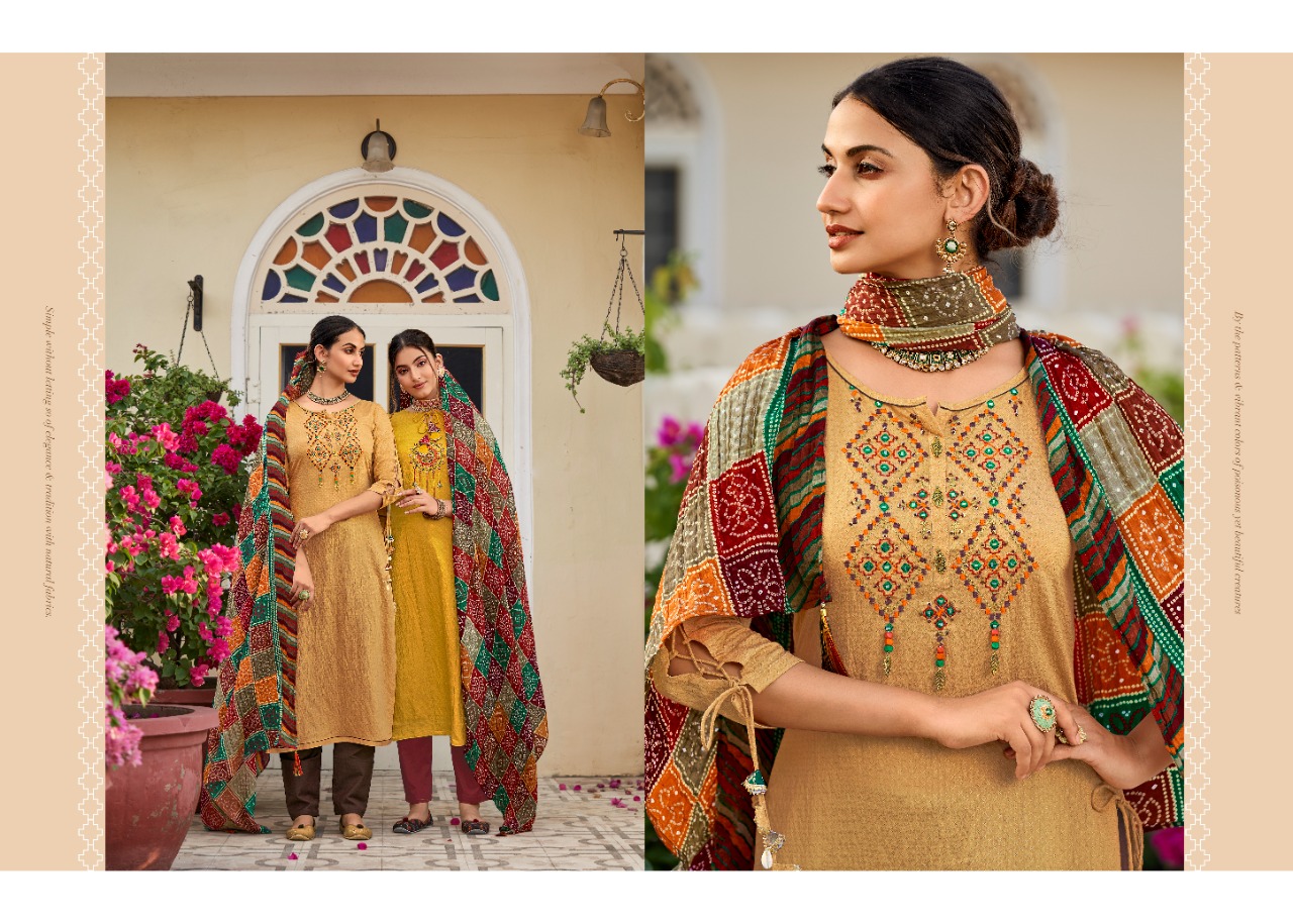 rangoon kessi ramjat muslin astonishing look top Bottom with dupatta catalog