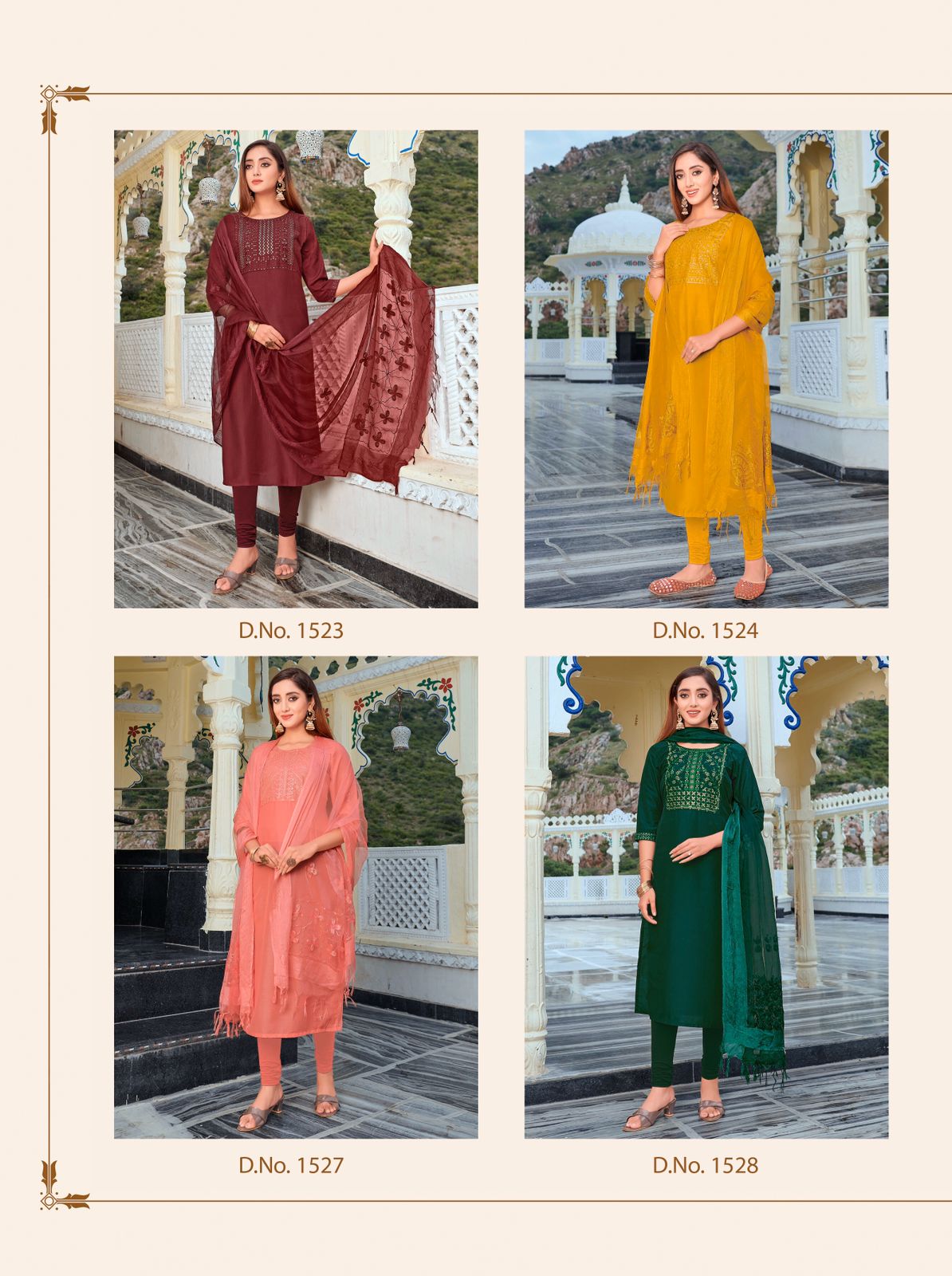 rijiya trends rim jhim vol 2 muslin gorgeous look top with dupatta catalog