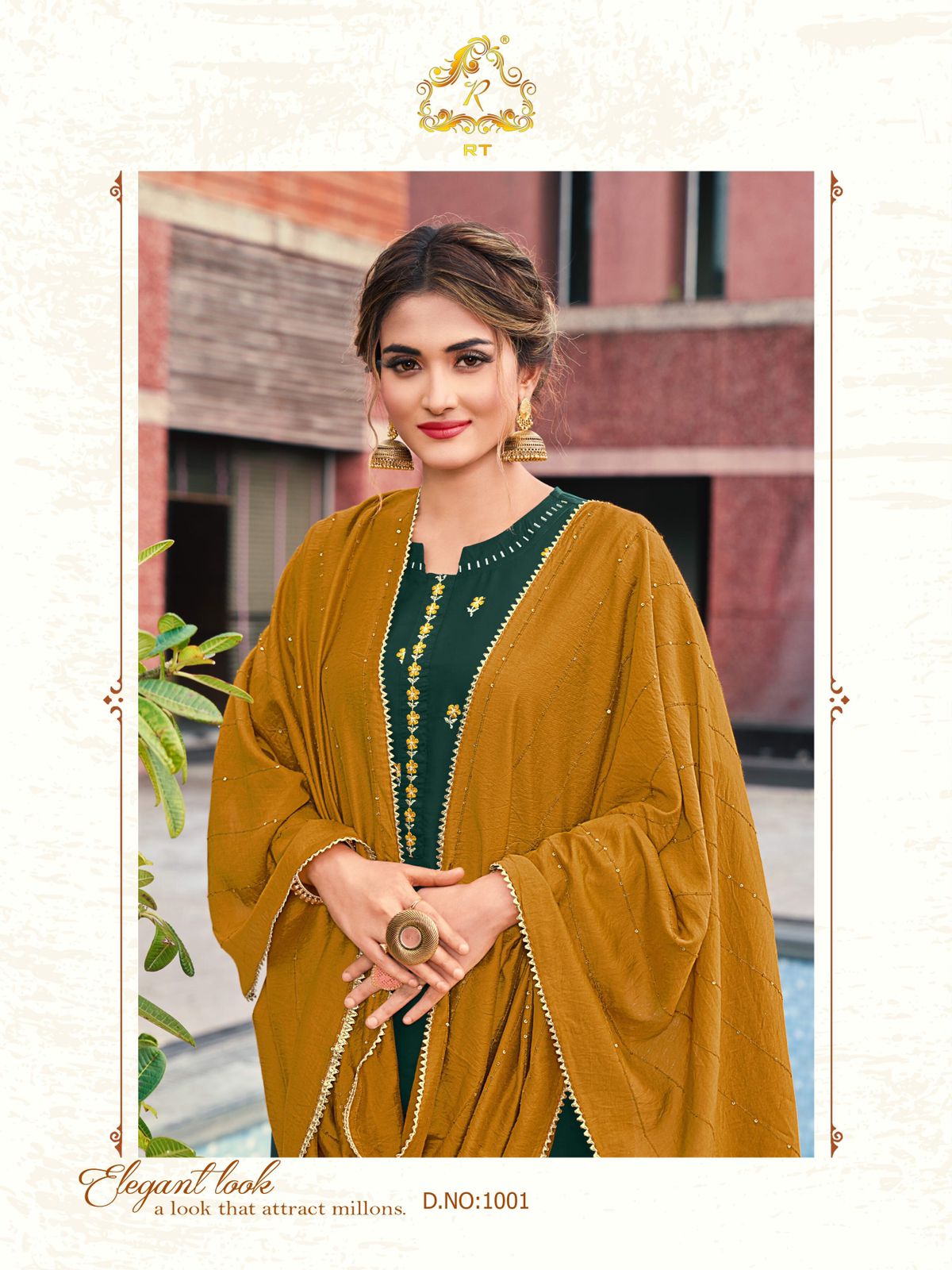 rijiya trends surili vol 2 viscose new and modern style kurti with pant dupatta catalog