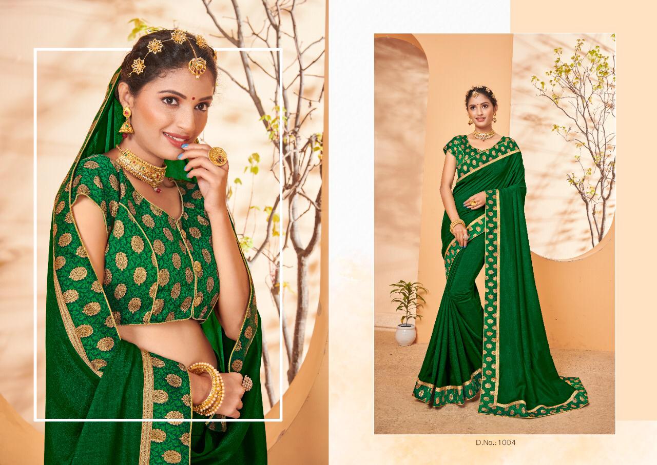 saroj natural beauty silk regal look saree catalog