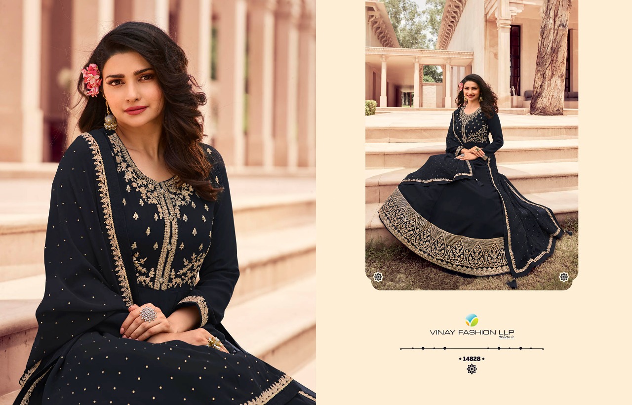 Vinay fashion kaseesh attraction georgette festive look saree catalog