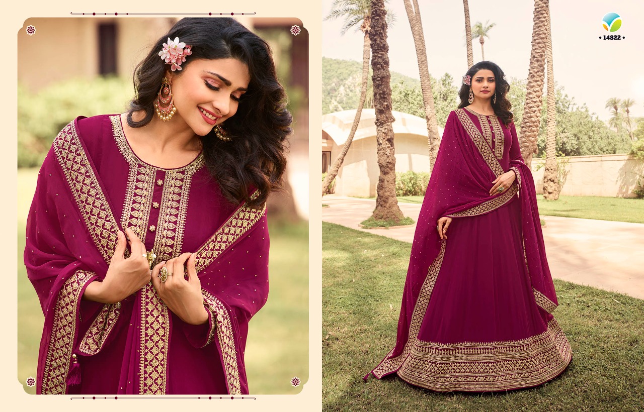 Vinay fashion kaseesh attraction georgette festive look saree catalog