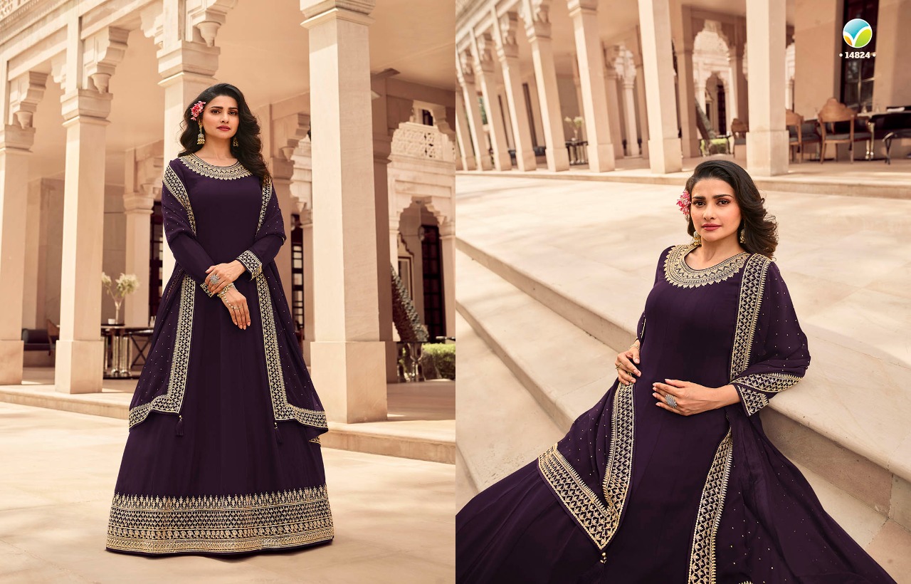 Vinay fashion kaseesh attraction georgette festive look saree catalog