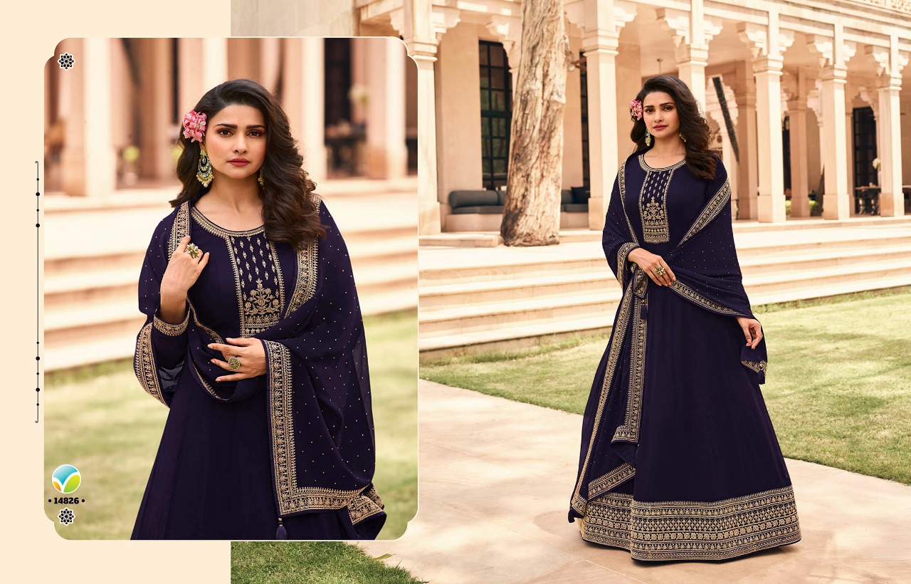 Vinay fashion kaseesh attraction georgette festive look saree catalog