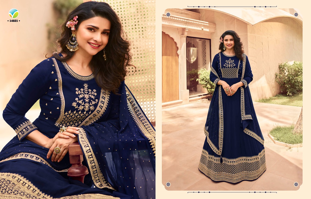 Vinay fashion kaseesh attraction georgette festive look saree catalog