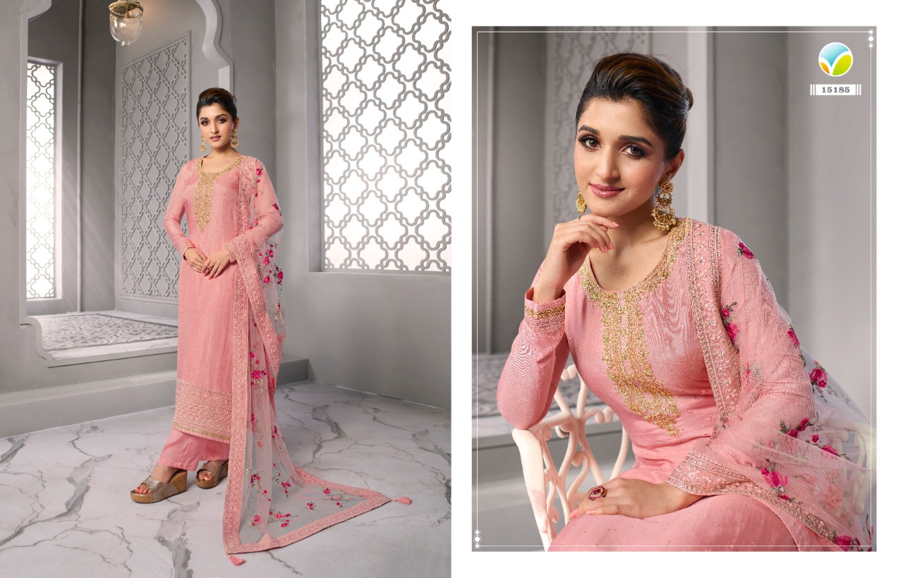 vinay fashion kaseesh infinity silk astonshing salwar suit catalog