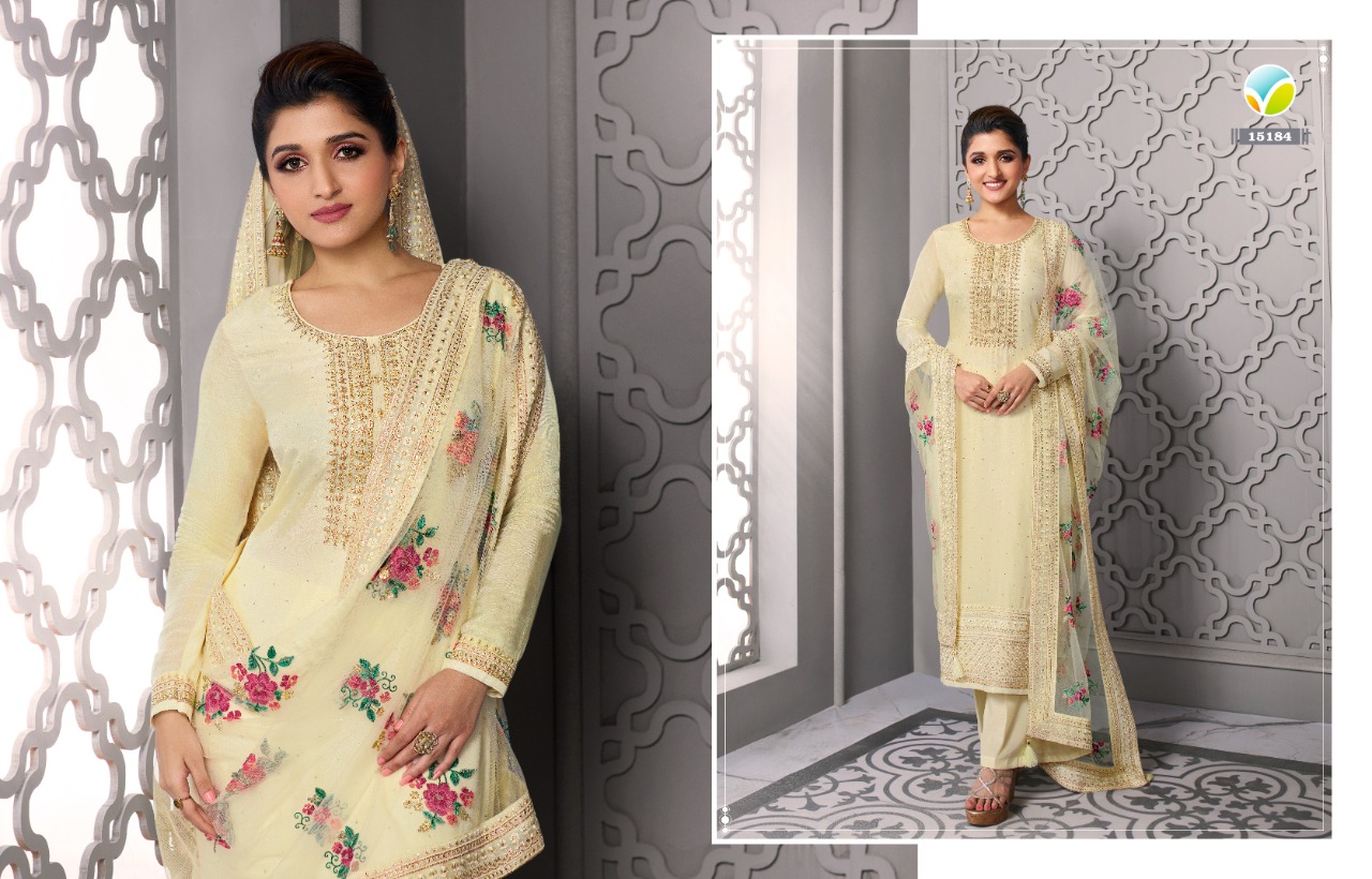 vinay fashion kaseesh infinity silk astonshing salwar suit catalog