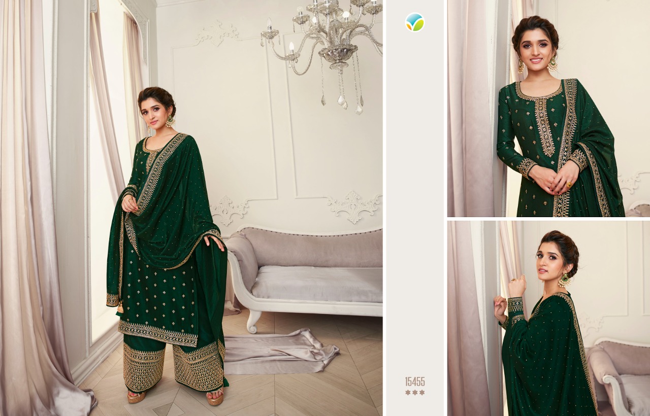 vinay fashion kaseesh shaheen silk gorgeous look salwar suit catalog