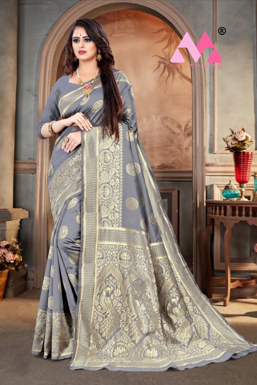 vivera international pavitra 5 silk gorgeous look saree catalog