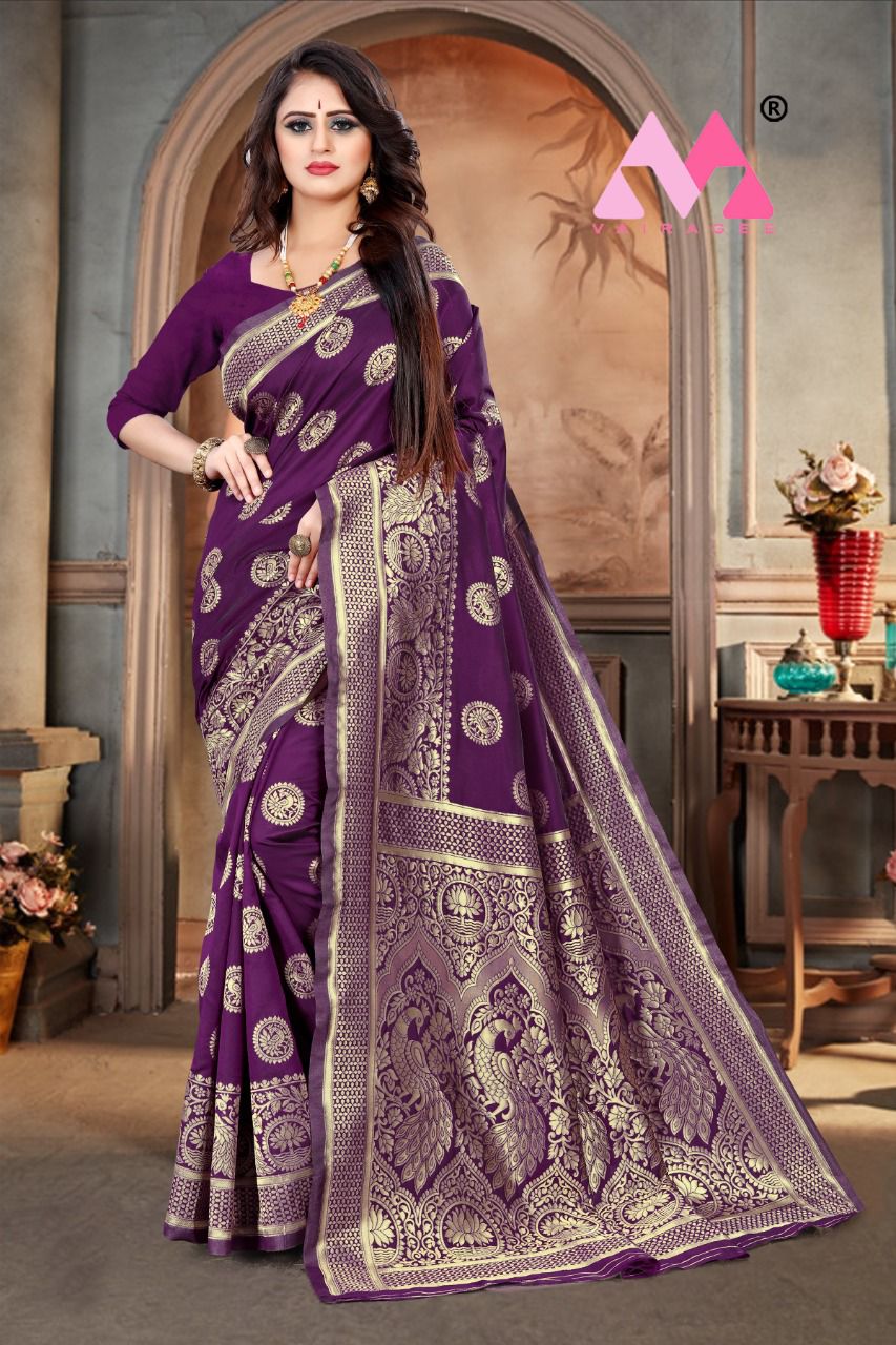 vivera international pavitra 5 silk gorgeous look saree catalog