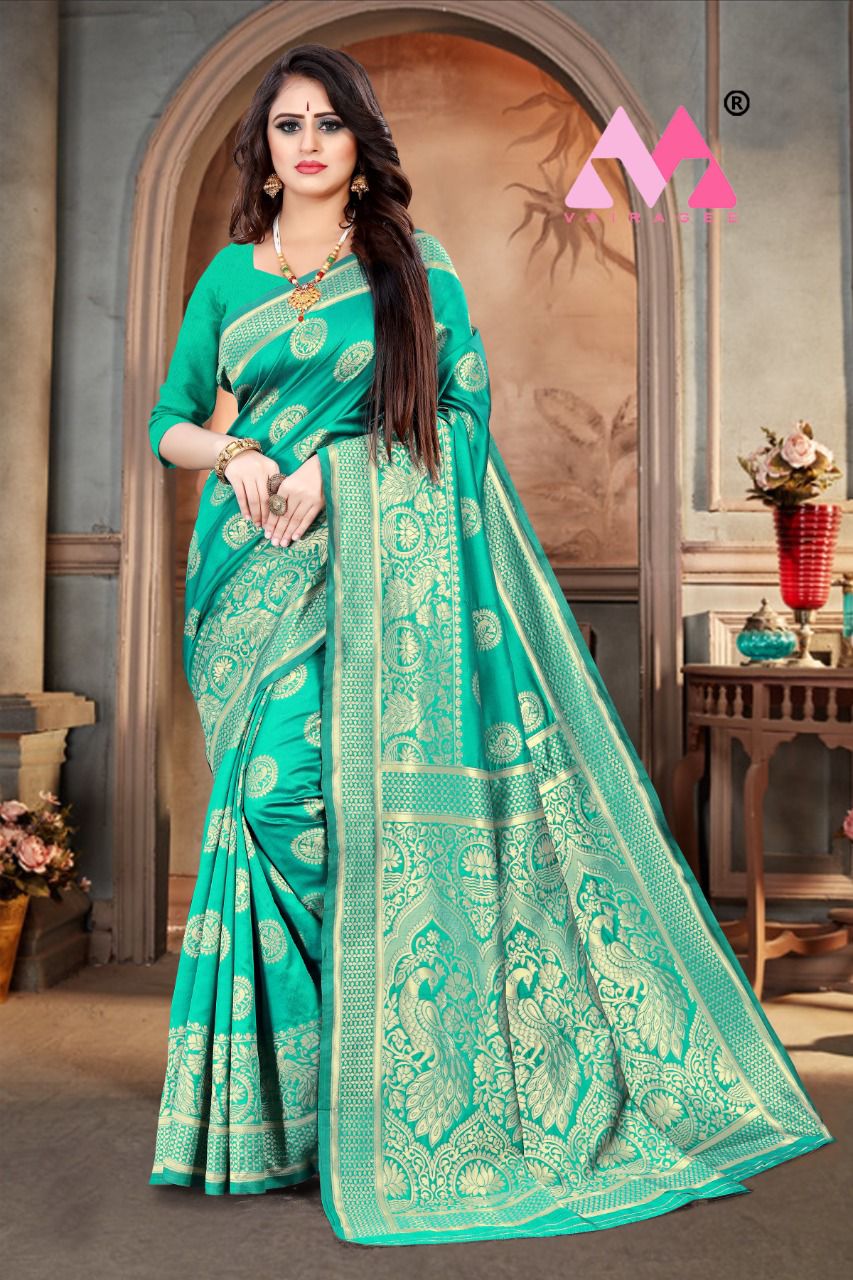 vivera international pavitra 5 silk gorgeous look saree catalog