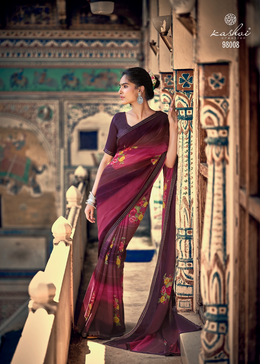 lt kashvi creation janki chiffon beautifull print saree catalog