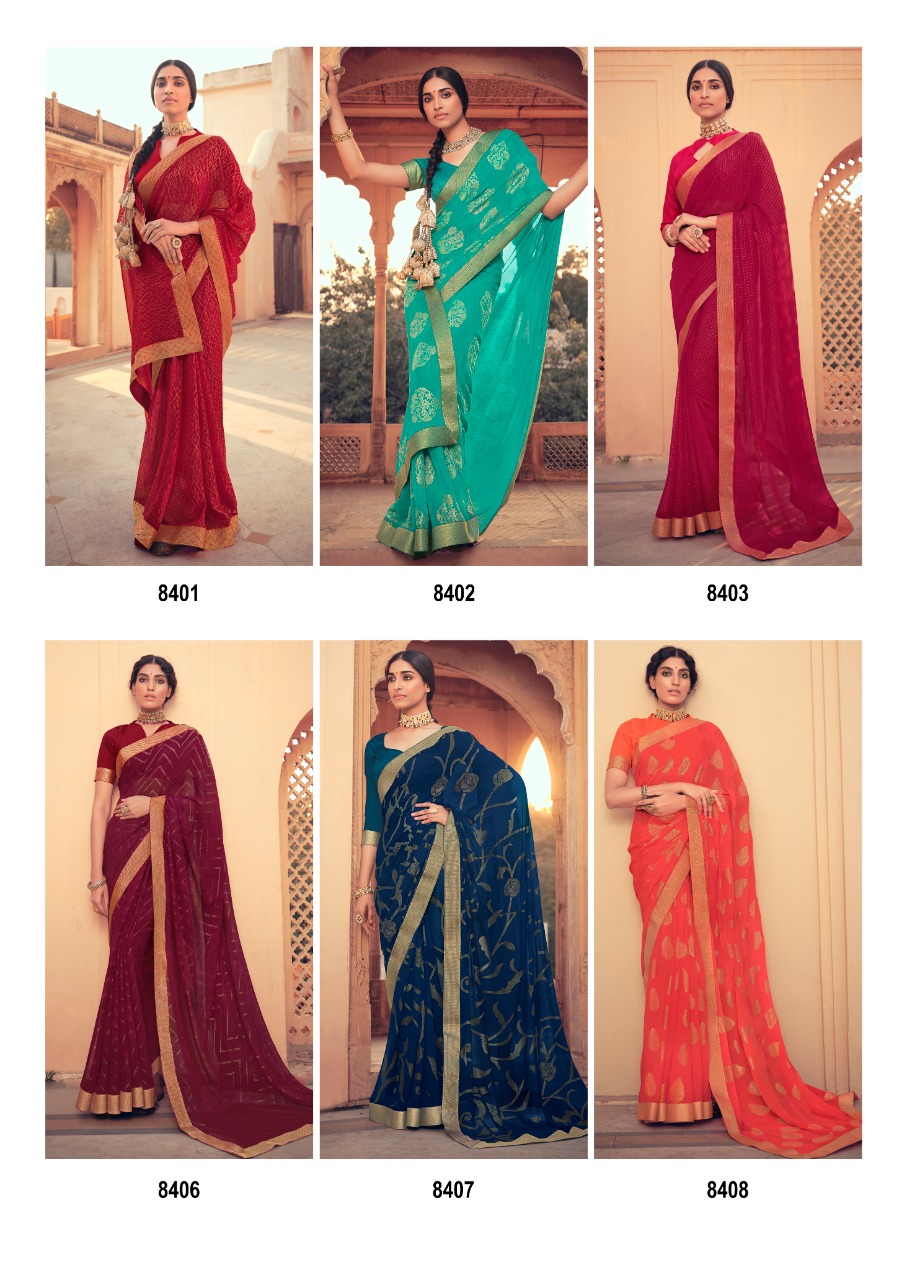 lt kashvi creation miraya georgette astonishing saree catalog OLD