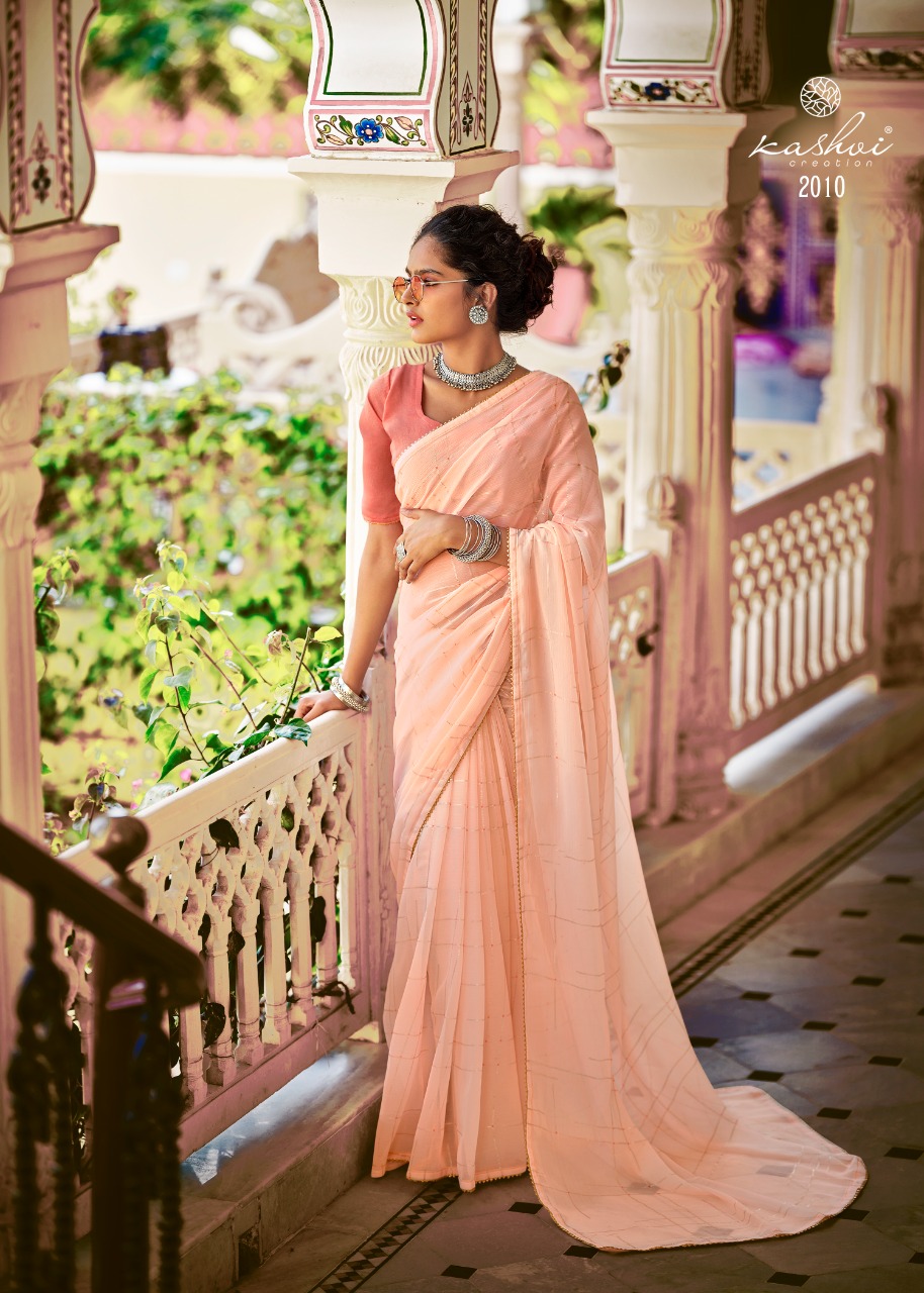 lt kashvi creation maahi chiffon beautifull print saree catalog