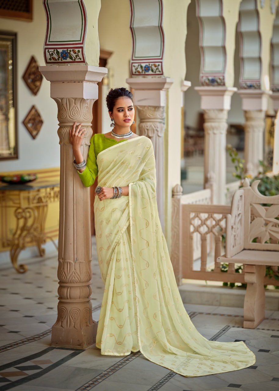 lt kashvi creation maahi chiffon beautifull print saree catalog