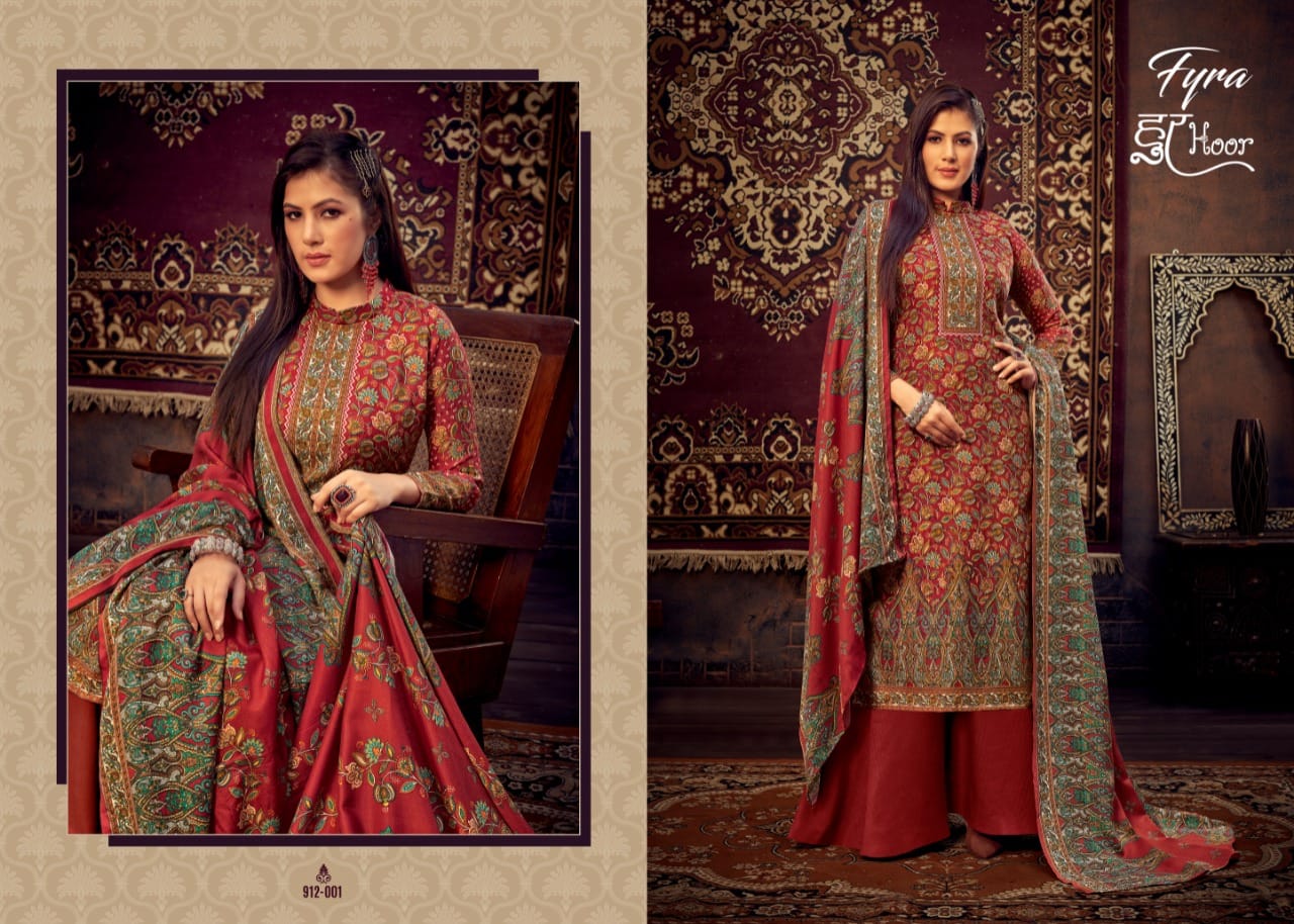 alok suit hoor spun new and modern style salwar suit catalog