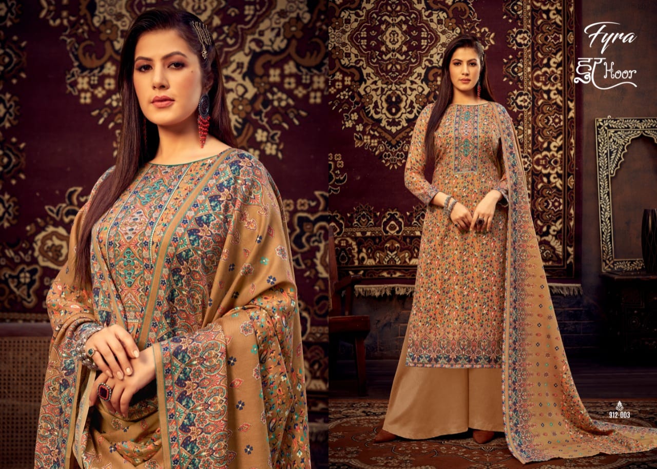 alok suit hoor spun new and modern style salwar suit catalog