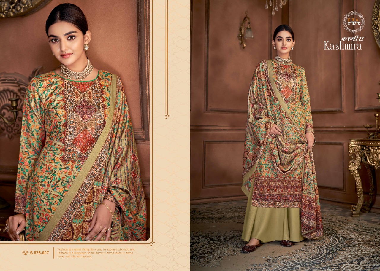 alok suit kashmira pashmina decent look salwar suit catalog