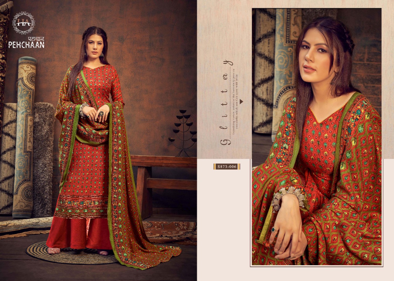 alok suit pehchaan pashmina elegant salwar suit catalog