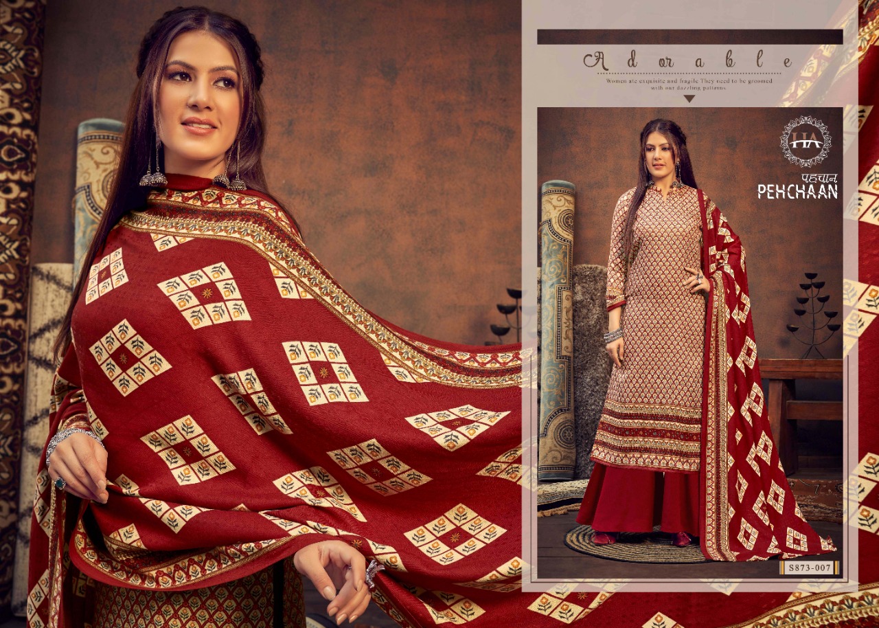 alok suit pehchaan pashmina elegant salwar suit catalog