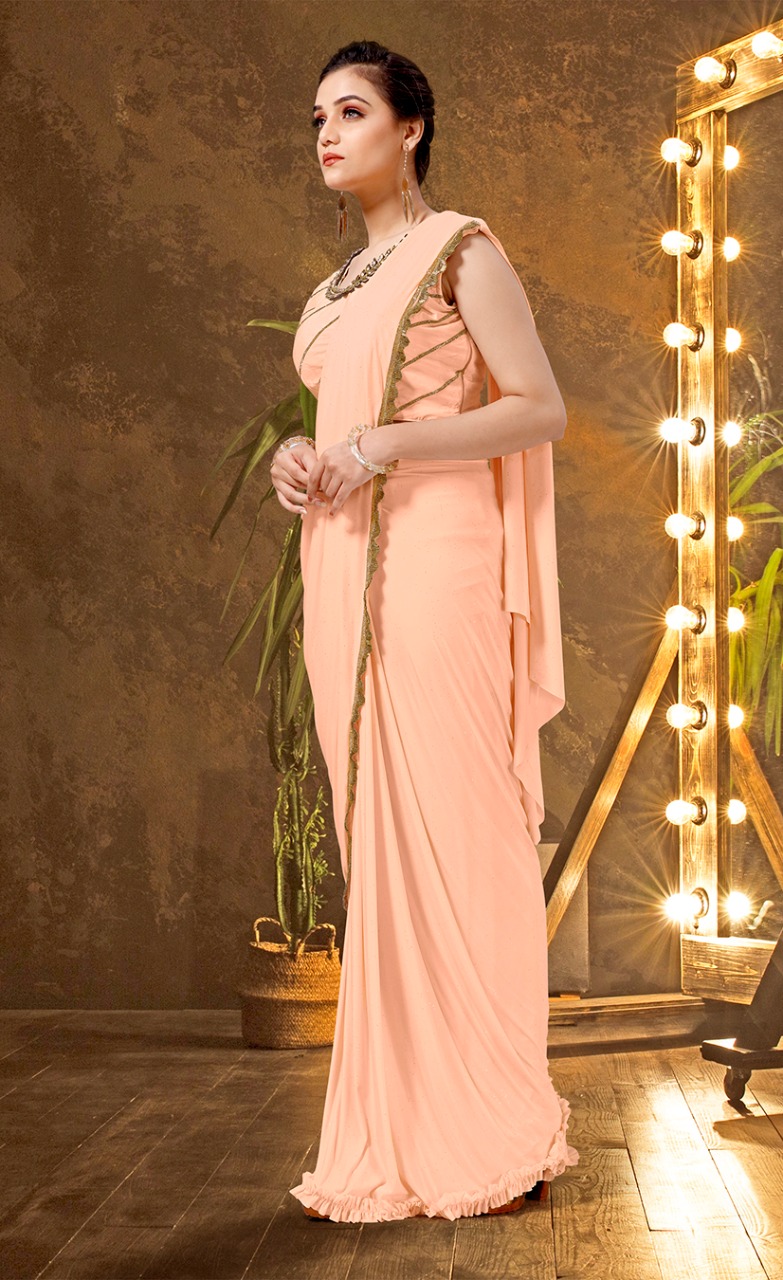 amoha trendz design no 1024 lycra astonishing saree catalog