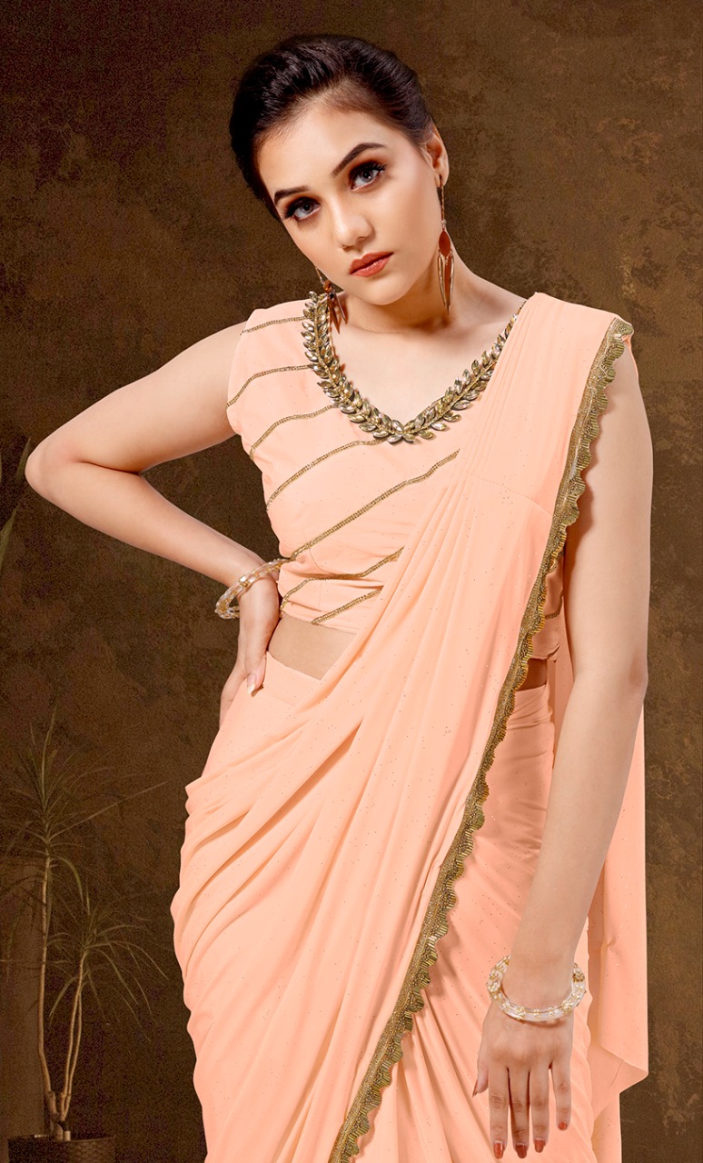 amoha trendz design no 1024 lycra astonishing saree catalog