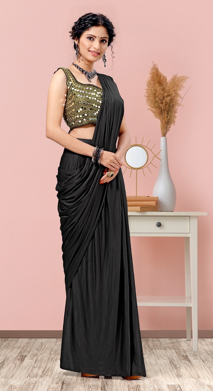 amoha trenza d no 1015592 lycra catchy look saree catalog