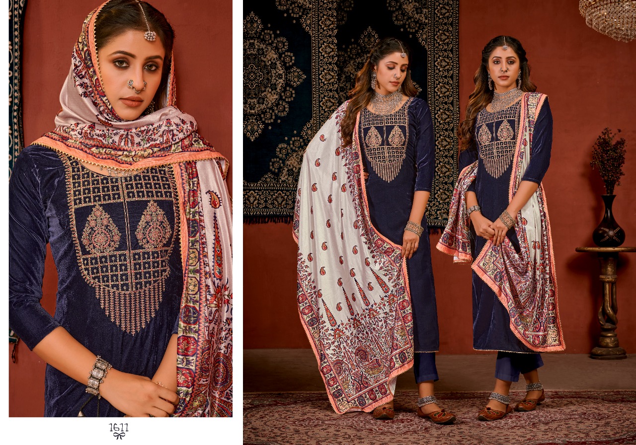 bipson amiraa viscose astonising salwar suit catalog