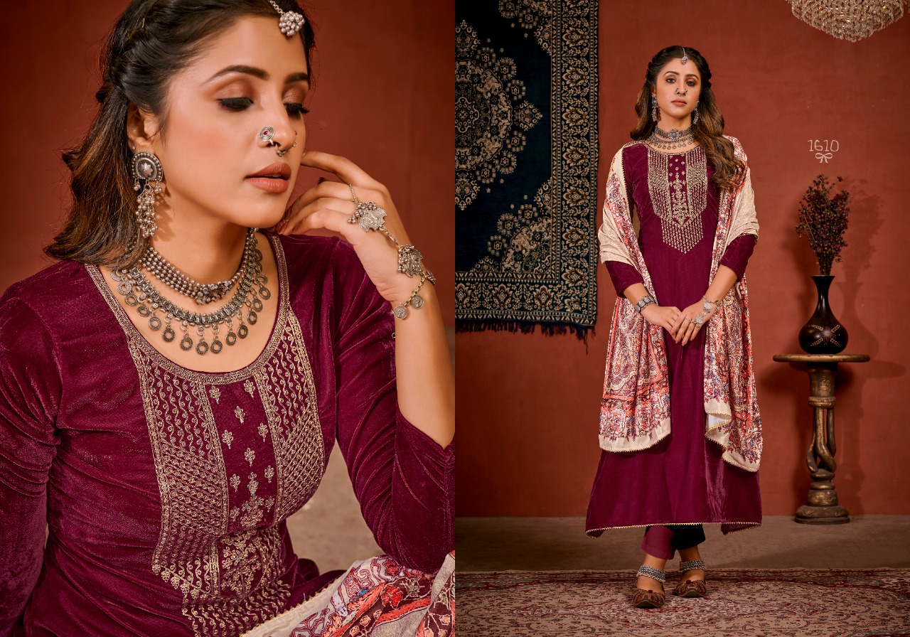 bipson amiraa viscose astonising salwar suit catalog