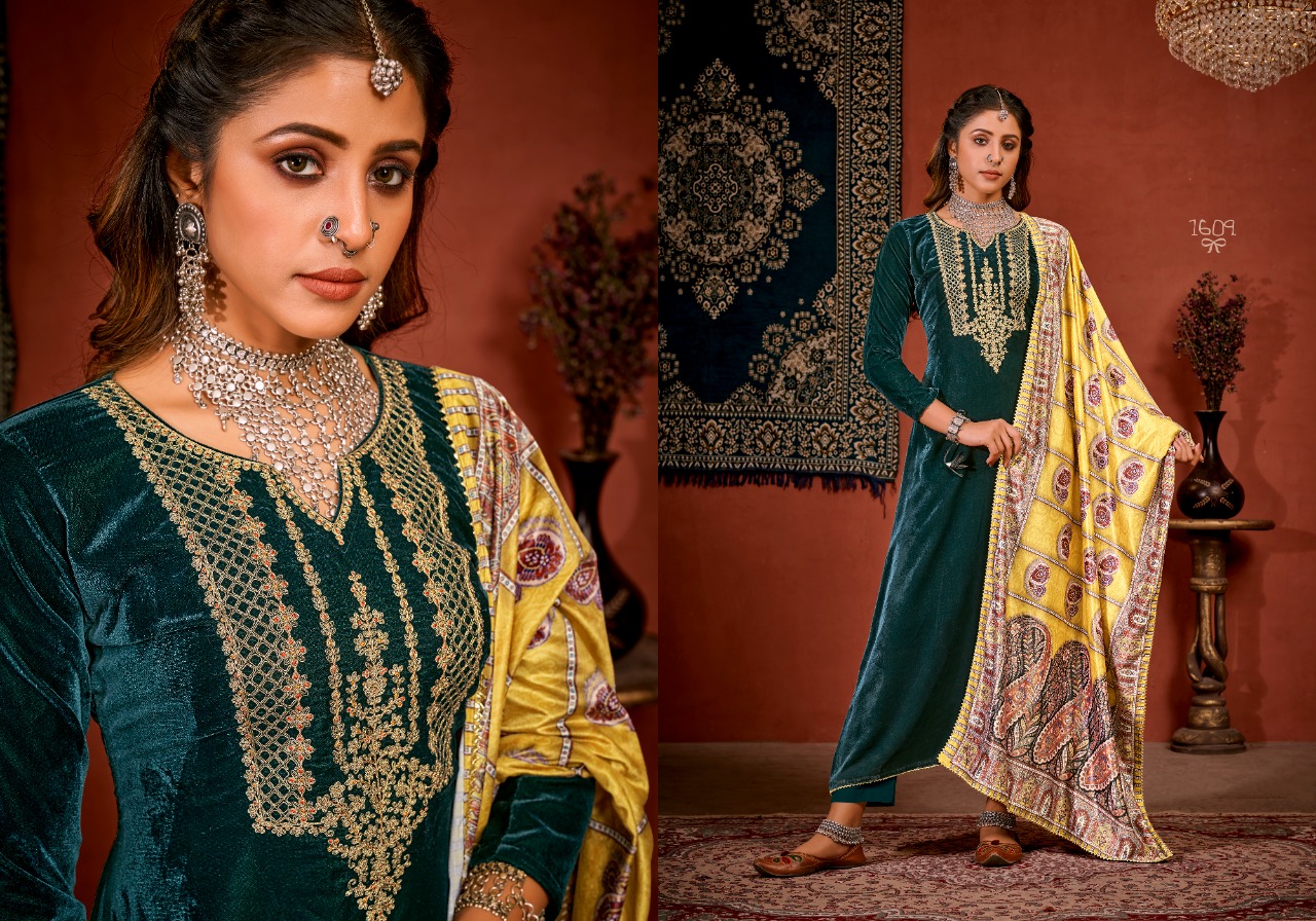 bipson amiraa viscose astonising salwar suit catalog