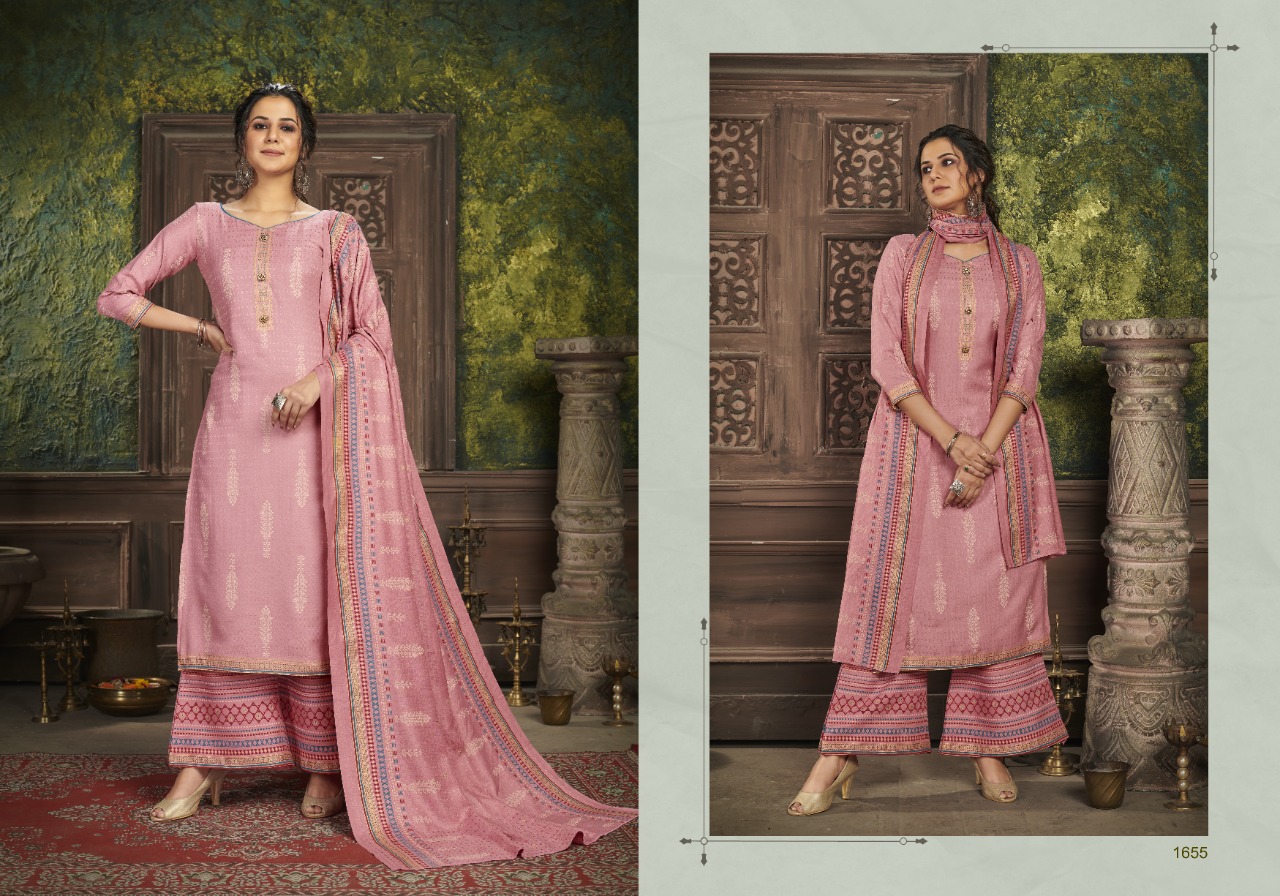 bipson kirnoor 1653 1656 pashmina graceful look salwar suit catalog