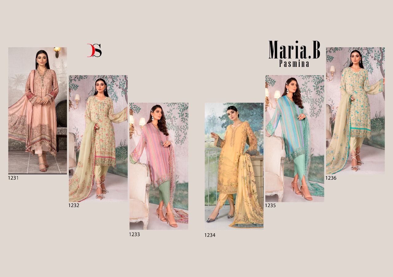 deepsy suits maria b pasmina pashmina elegant salwar suit catalog