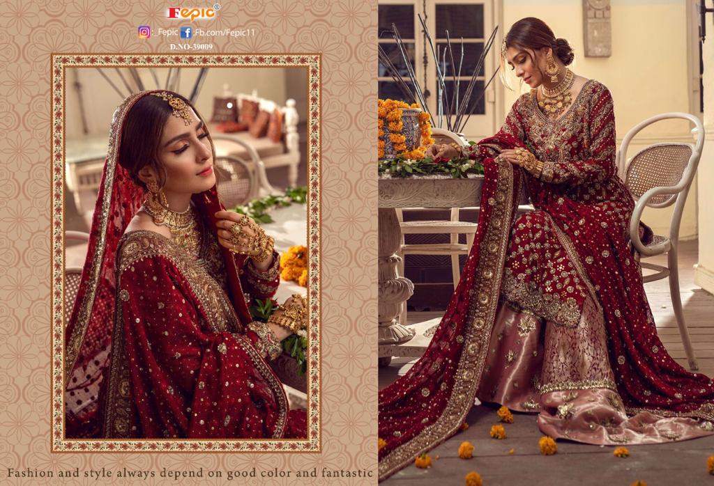 fepic rosemeen  39009 georgette regal look salwar suit single