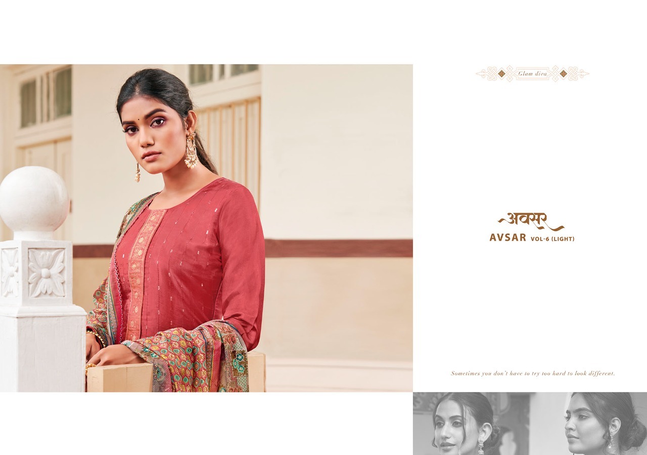 fourdots avshar vol 6 light viscose elegant  salwar suit catalog