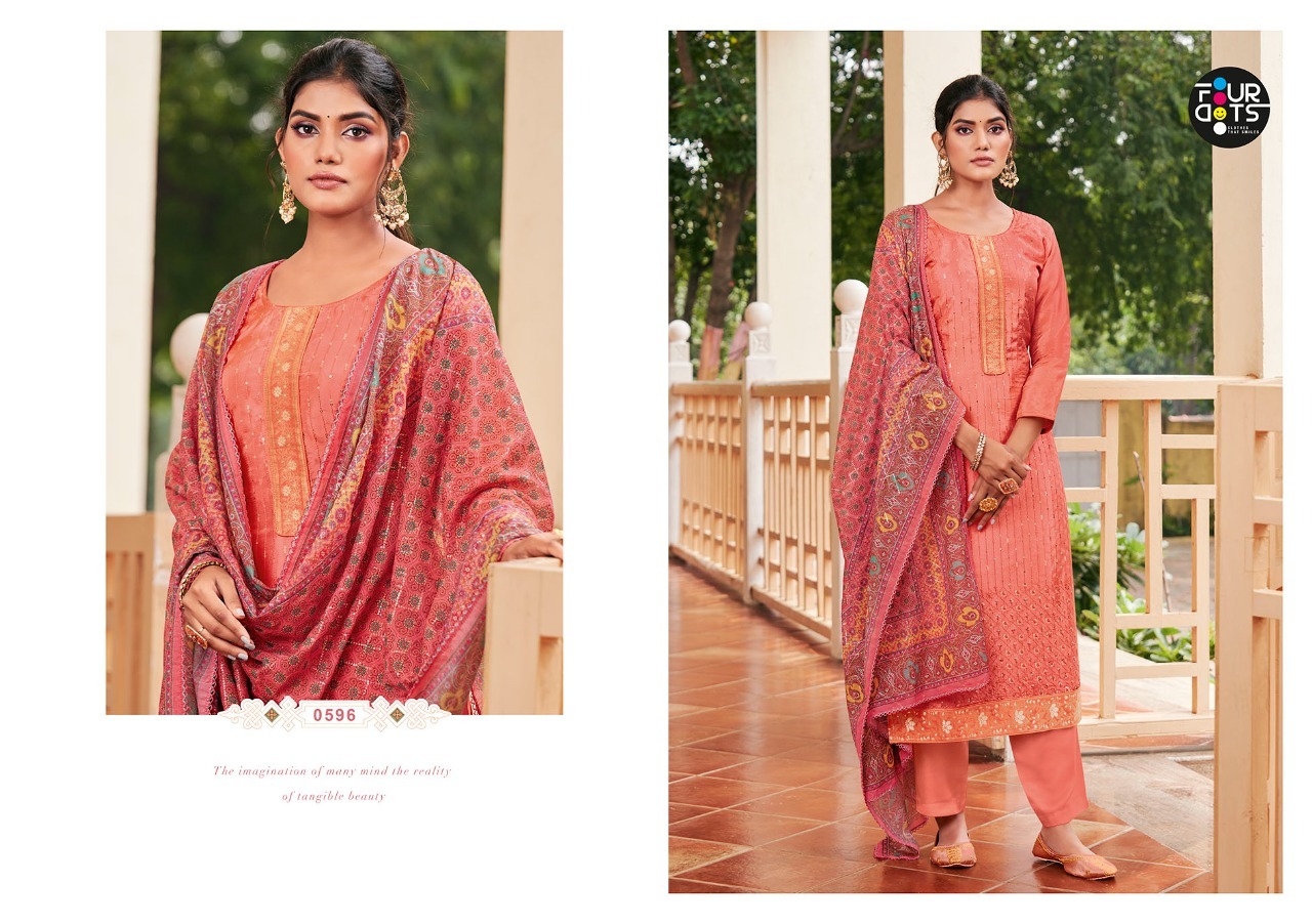 fourdots avshar vol 6 light viscose elegant  salwar suit catalog