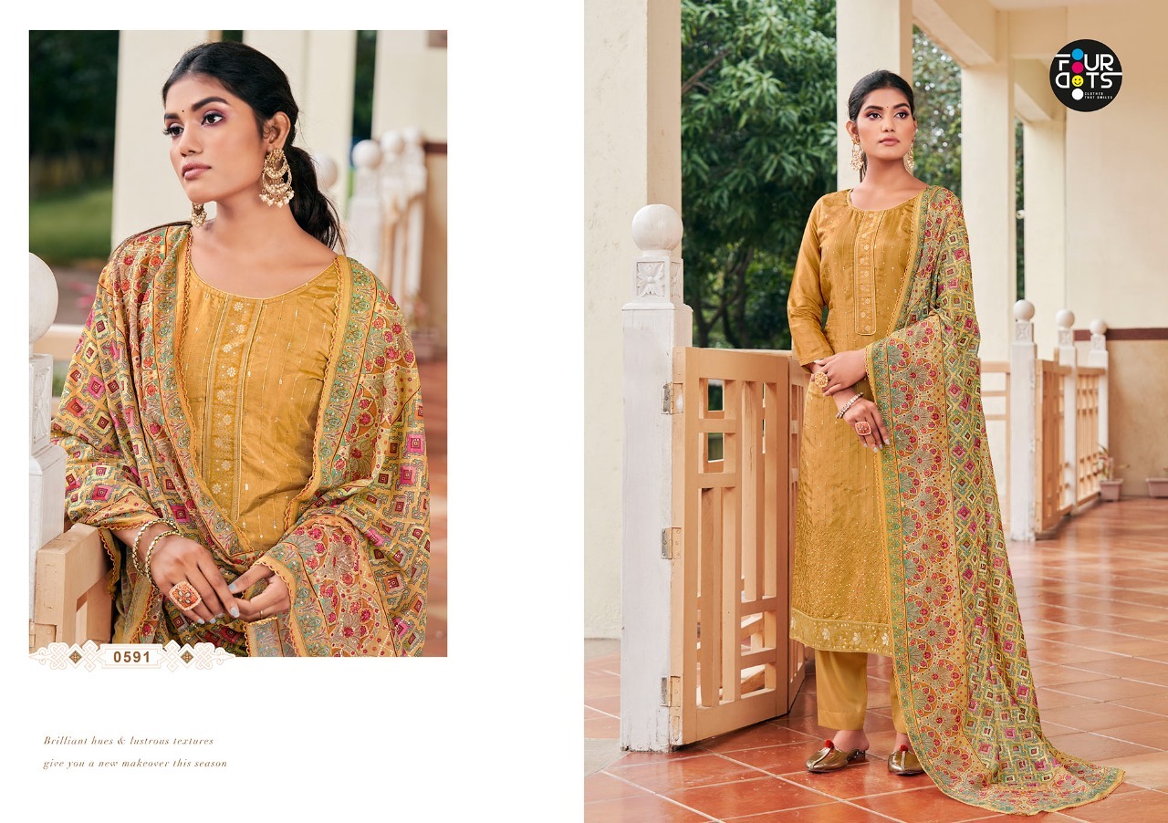 fourdots avshar vol 6 light viscose elegant  salwar suit catalog