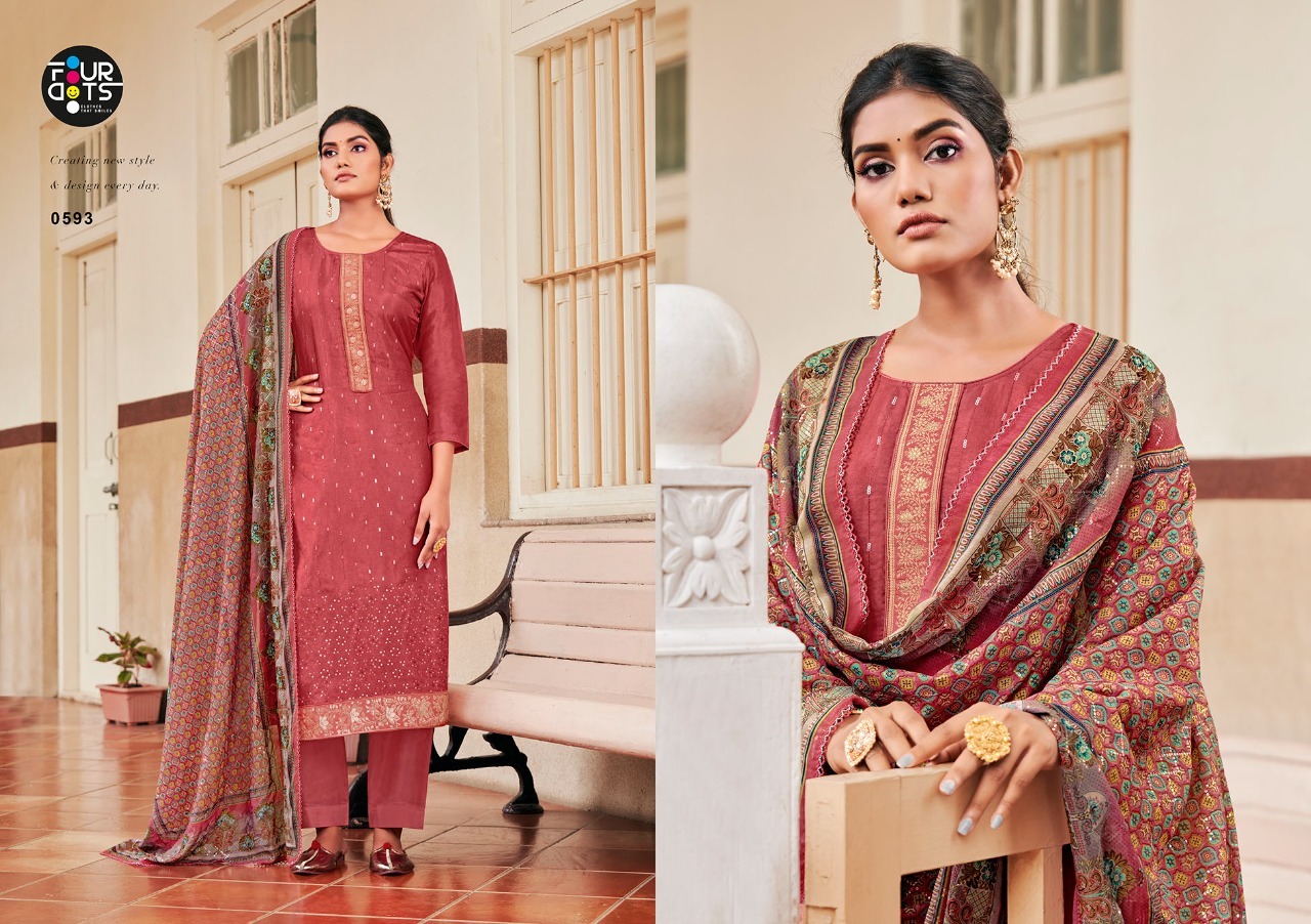 fourdots avshar vol 6 light viscose elegant  salwar suit catalog