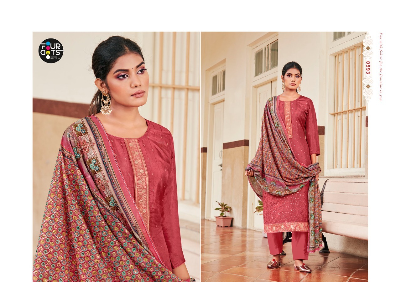 fourdots avshar vol 6 light viscose elegant  salwar suit catalog