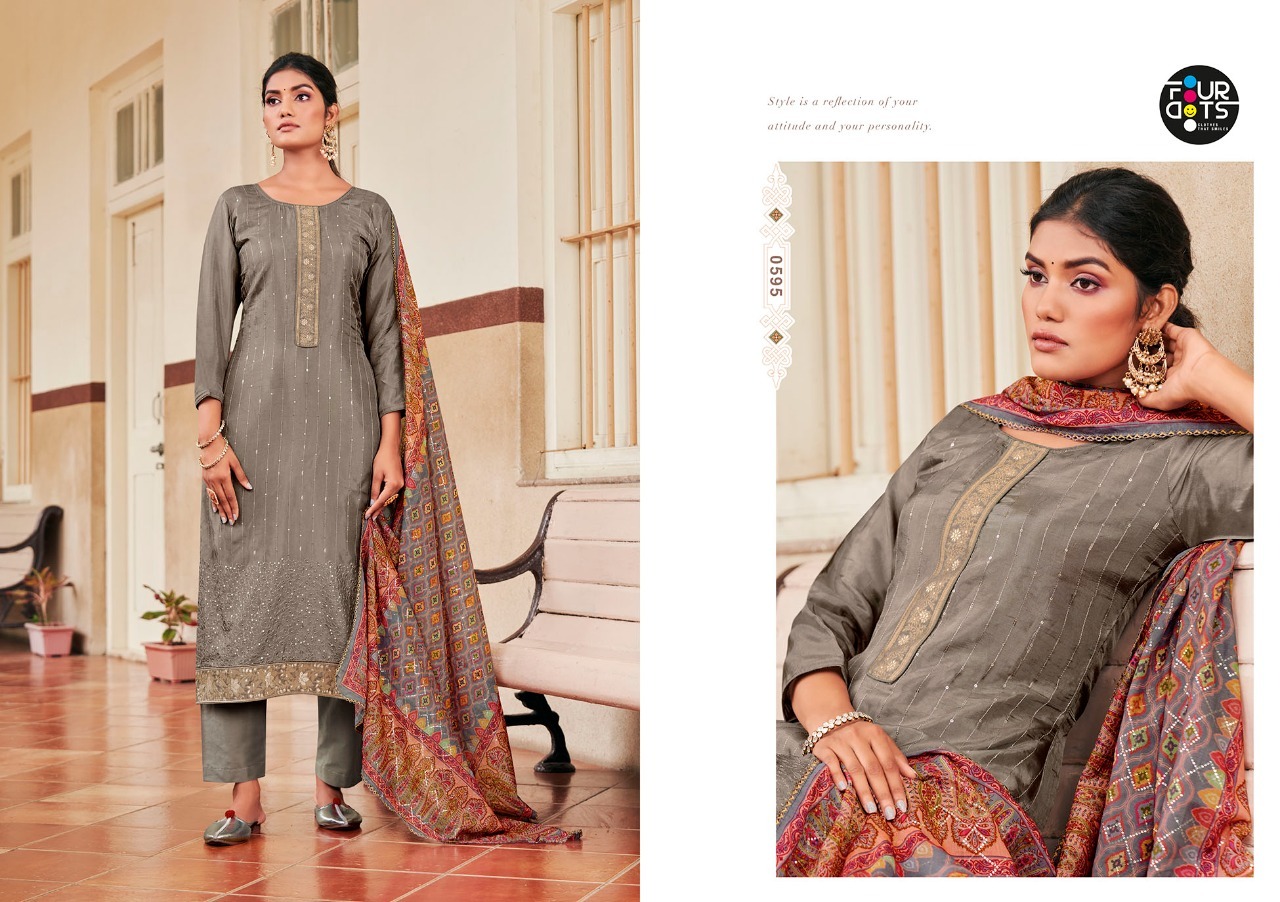 fourdots avshar vol 6 light viscose elegant  salwar suit catalog