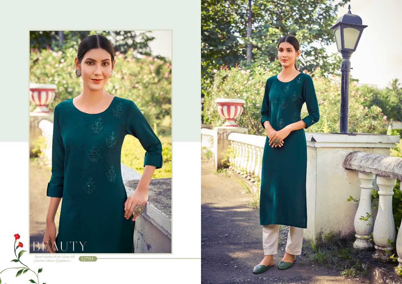 kalroop kajree octavia vol 10 silk astonishing kurti catalog