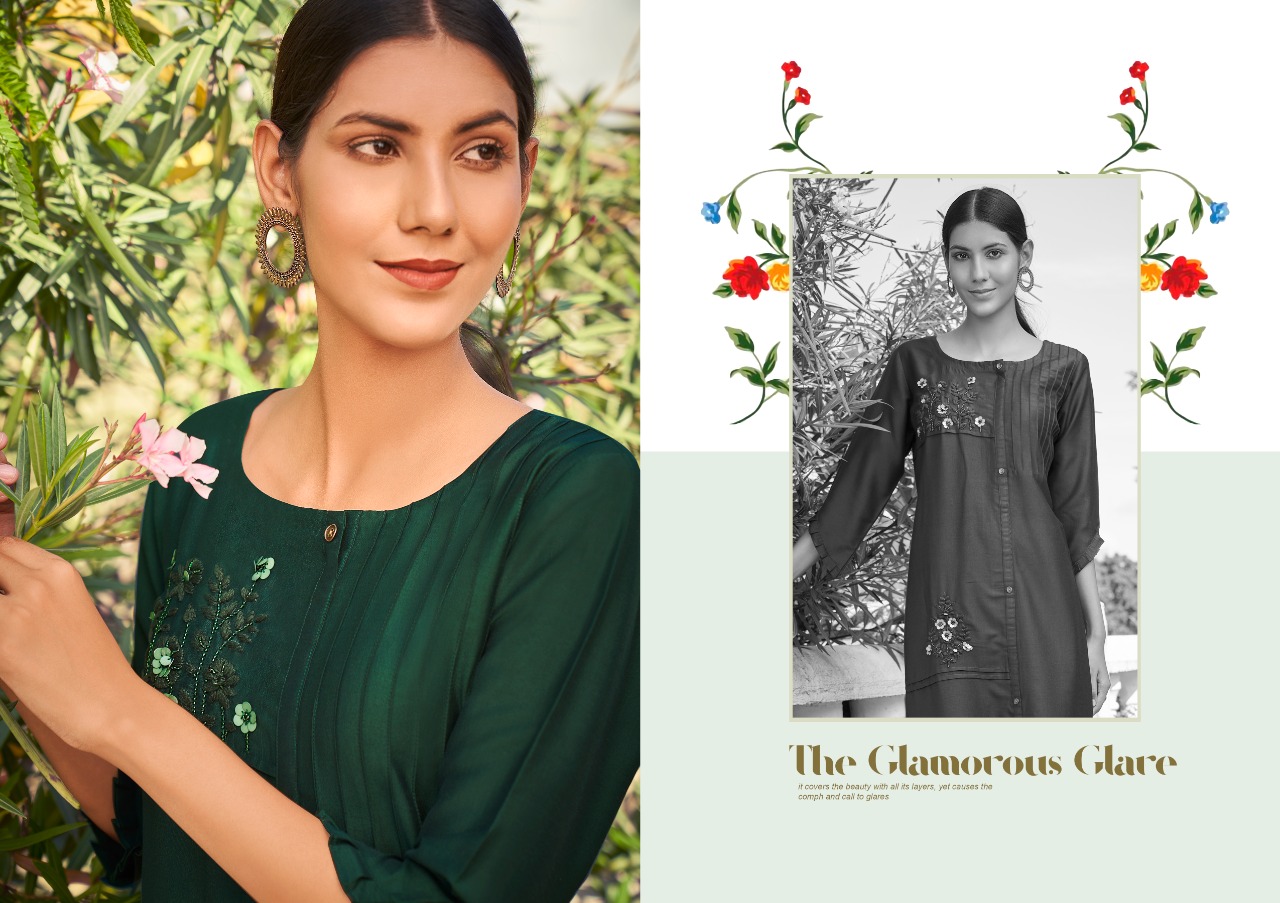 kalroop kajree octavia vol 10 silk astonishing kurti catalog