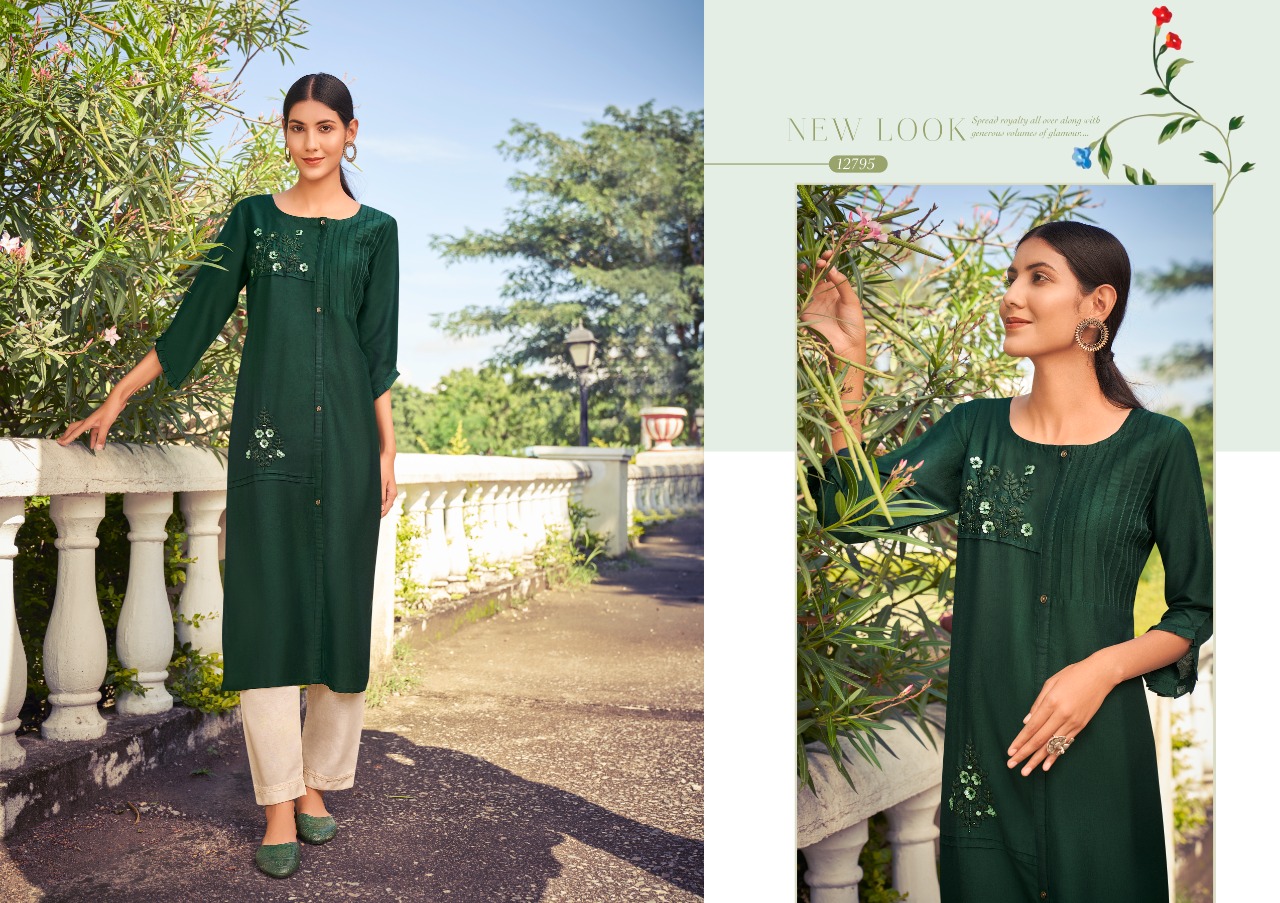 kalroop kajree octavia vol 10 silk astonishing kurti catalog