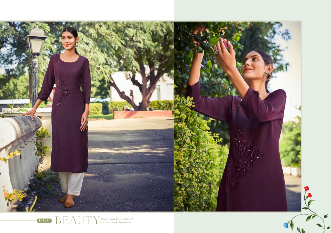 kalroop kajree octavia vol 10 silk astonishing kurti catalog