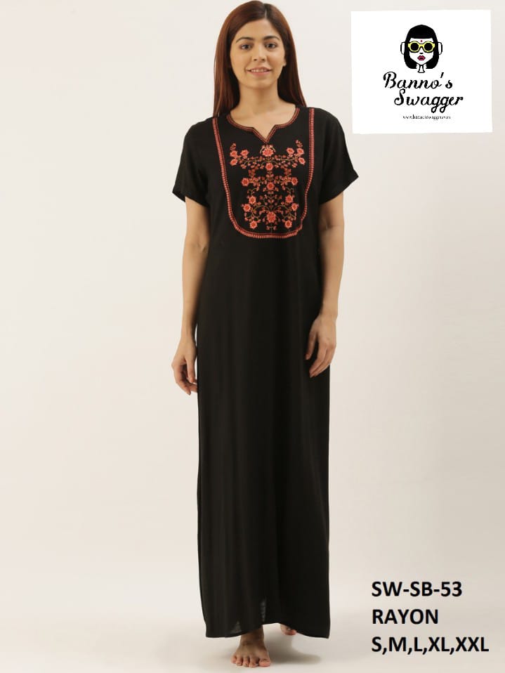 BANNOS SWAGGER nightie swagger viscose elegant nightie catalog