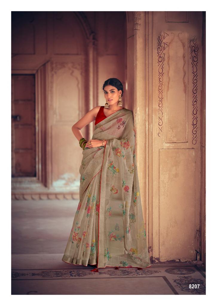 lt fashion sarina organza  elegant saree catalog