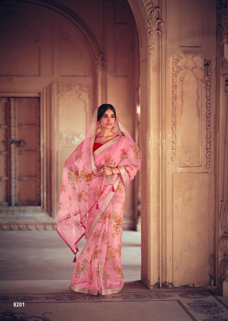 lt fashion sarina organza  elegant saree catalog